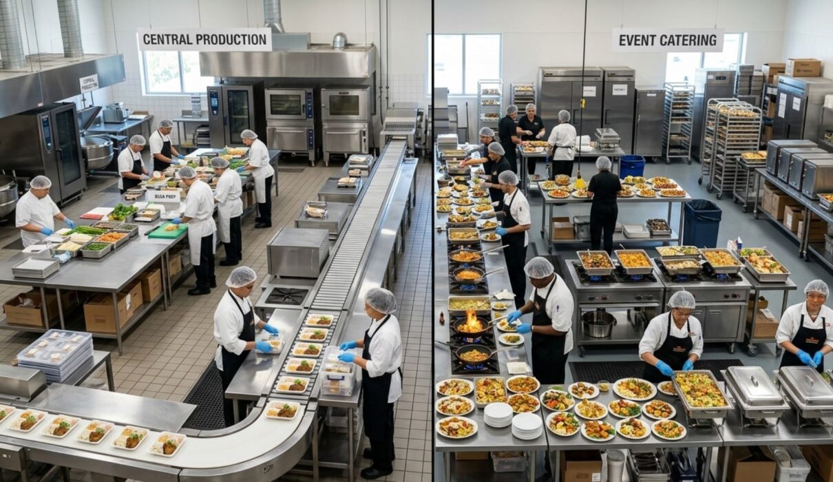 Central Kitchen vs Catering Equipment: A Strategic Infrastructure Guide for Restaurant Chains