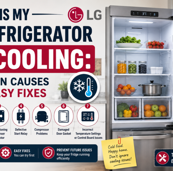 LG refrigerator not cooling properly